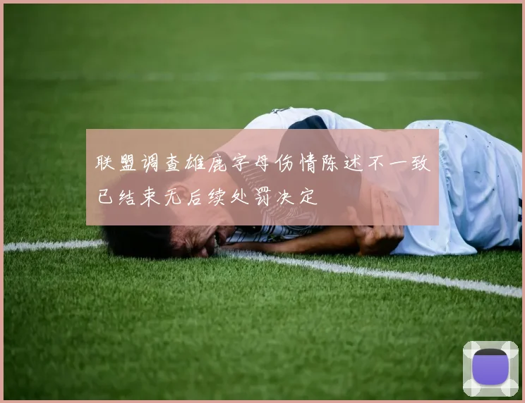 联盟调查雄鹿字母伤情陈述不一致已结束无后续处罚决定